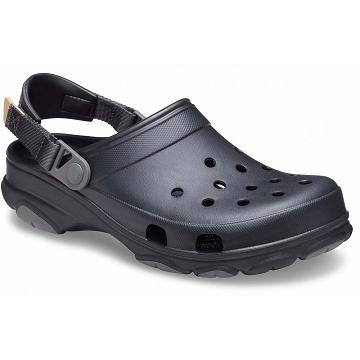 Crocs Classic All-Terrain Men's Clogs Black | Australia 0753NWYB